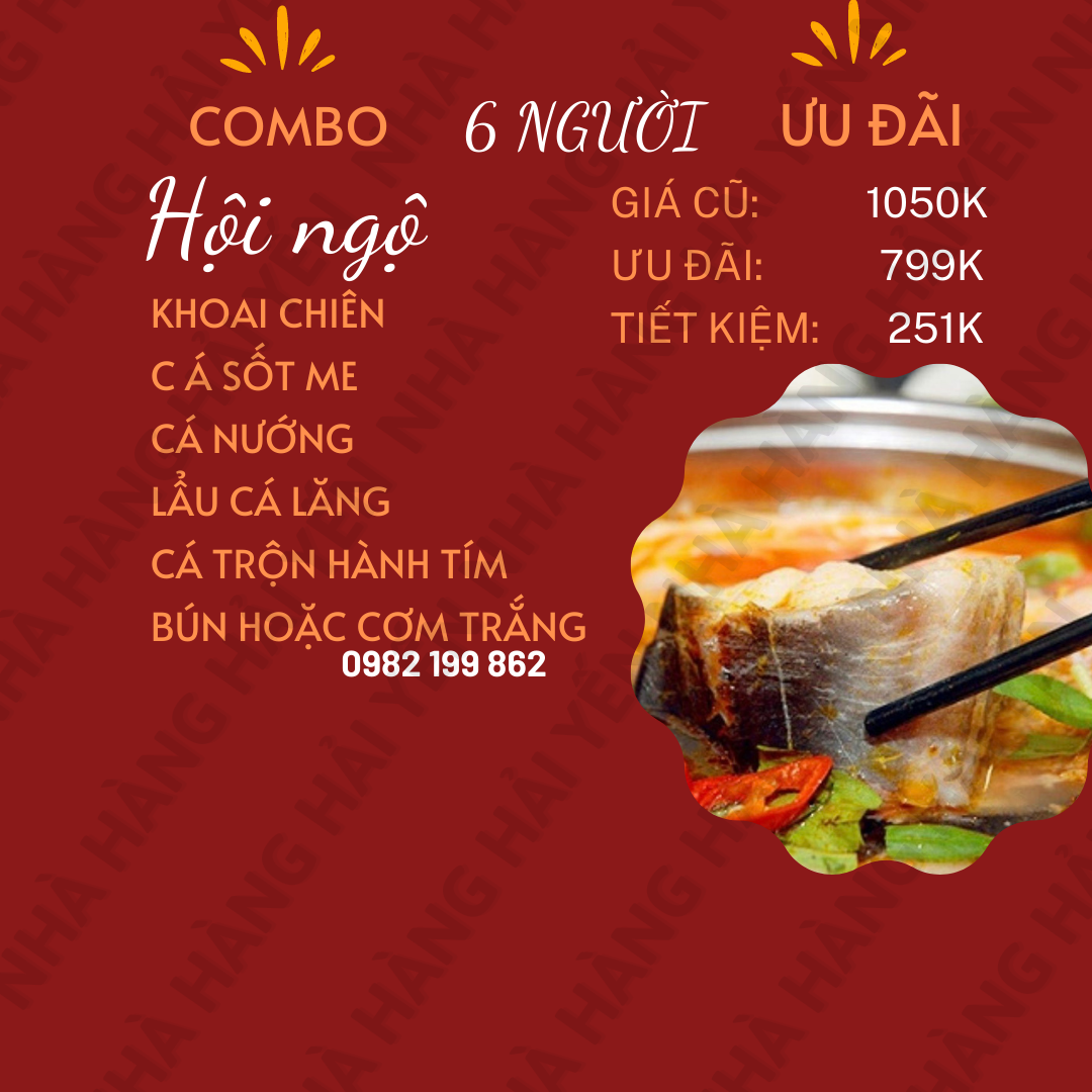Combo cá lăng sông đà 799k